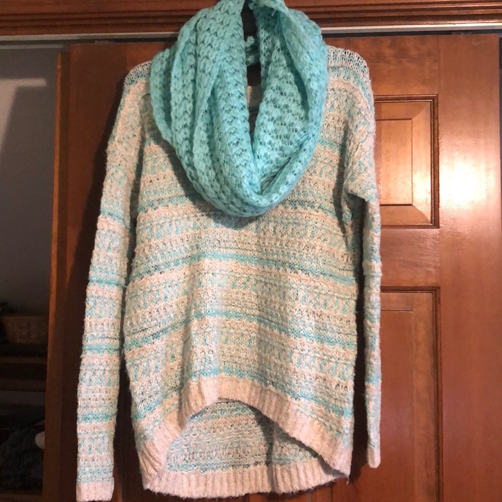 Sweater and scarf